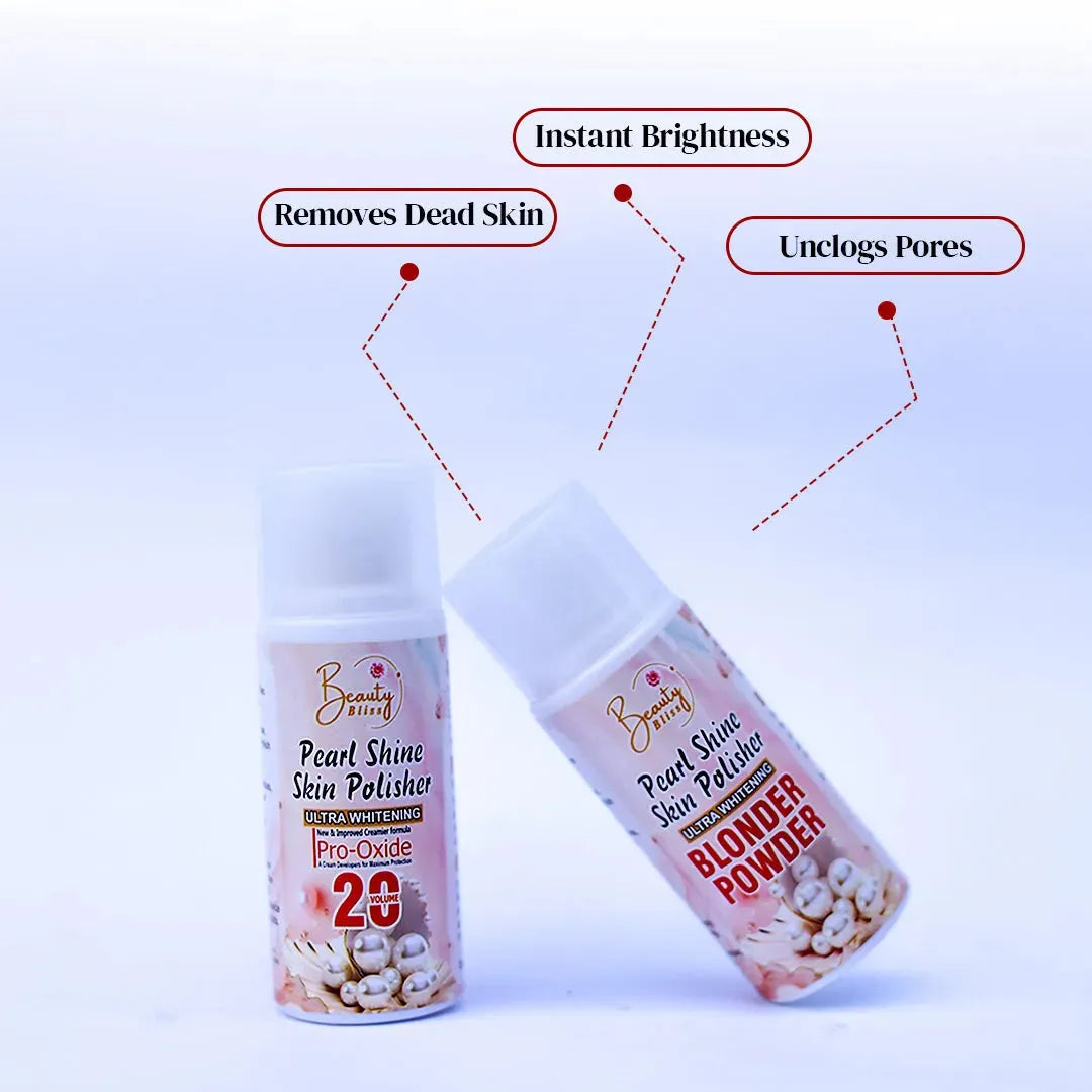 ( Shine Glow Deal ) Pearl Facial Clear & Glow With Free Skin Polisher