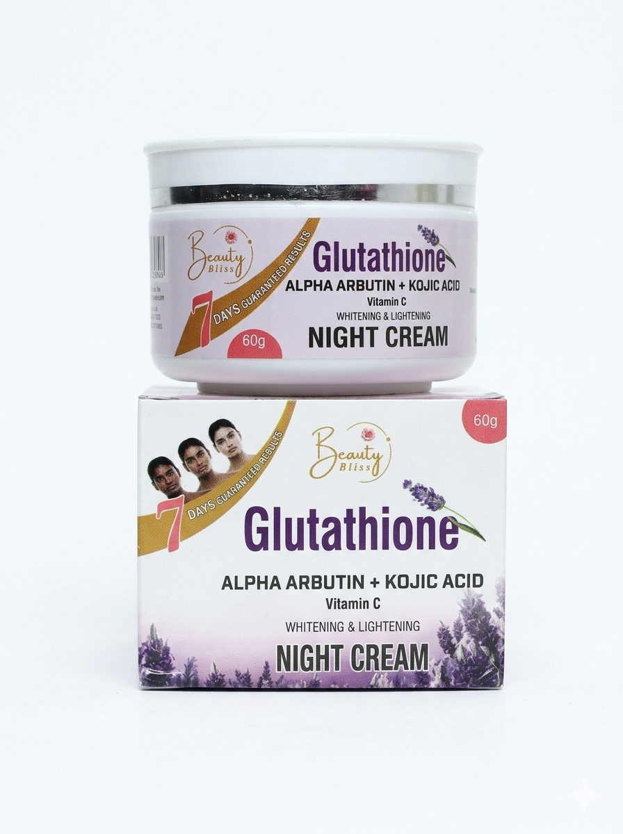 Glutathione Night Cream Best Result ( Face , Hand & Feet Cream )