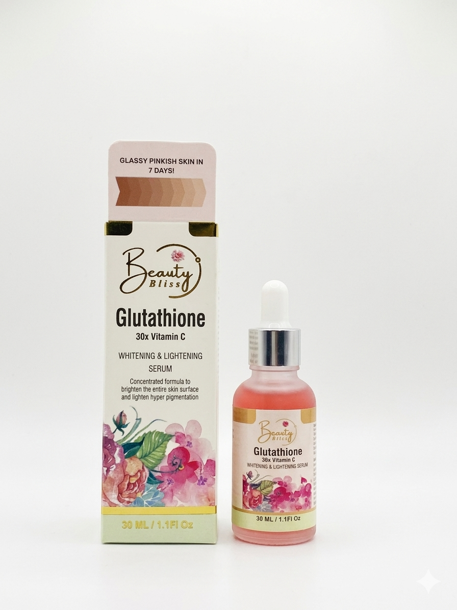 30X VITAMIN C SERUM + GLUTATHIONE – BeautyBliss4u.com