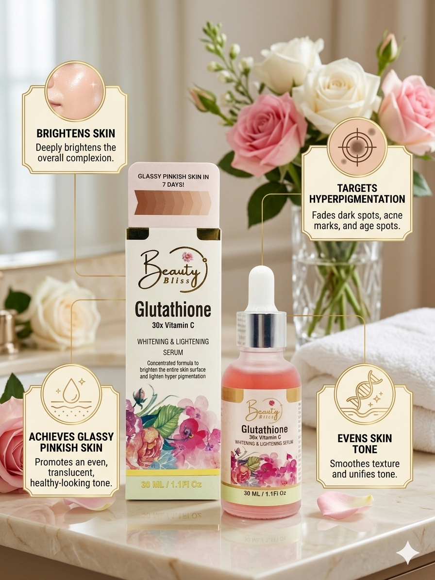 GLUTATHIONE + 30X VITAMIN C SERUM