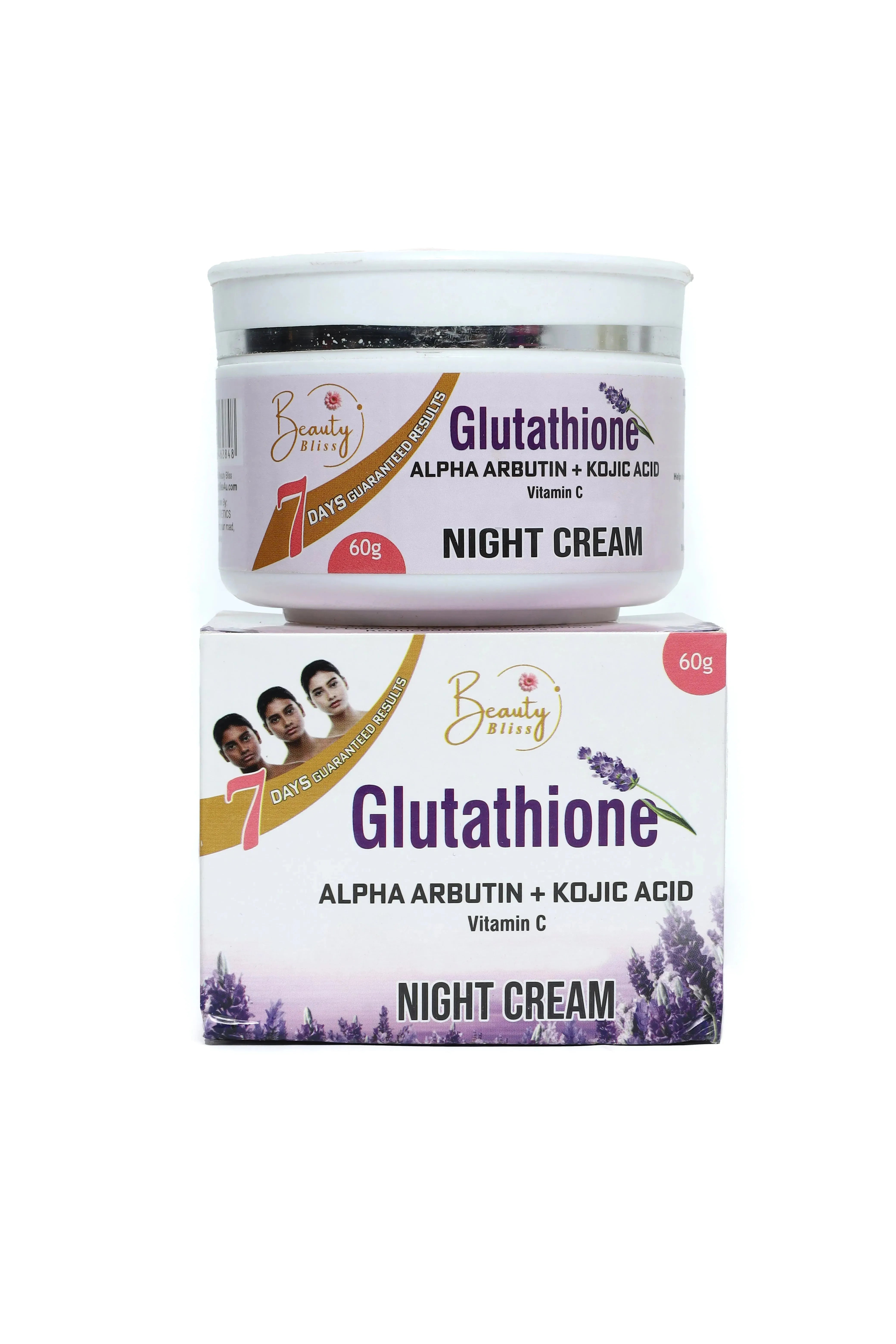 Glutathione Night Cream & Glutathione Soap Deal