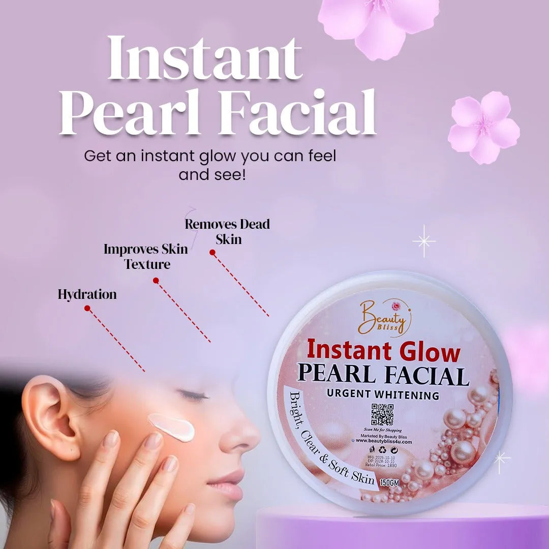 Pearl Facial Clear & Glow ( 15 mints Results )