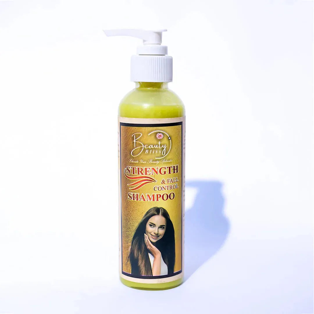 Strength & Fall Control Shampoo: B5 + Biotin, 95% Less Hair Fall